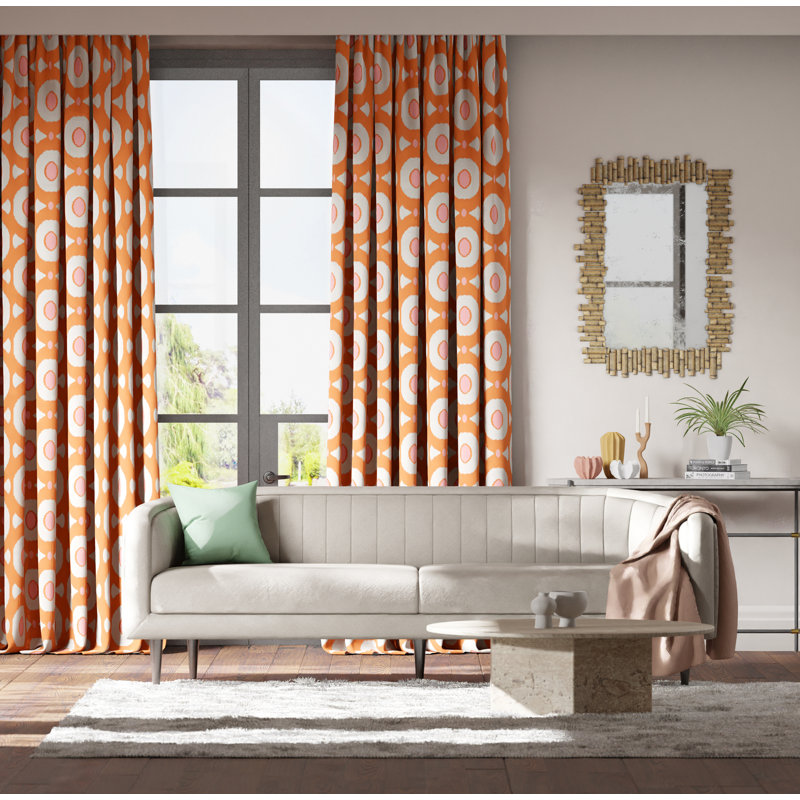 Zinnia Fabric, Clemetine/Peony