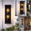 Applique murale 2 lumières encastrée (AMPOULE EXCLUE)