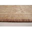 Tapis de bois one-of-kind à la main noué la 2010 ushak brun 8 pi x 10 pi Yeghia
