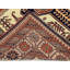 Tapis rouge / ivoire en laine Tribal One-of-a-Kind 5 pi 8 po x 7 pi 11 po Tribal