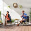 Wicker 2 - Person Garden Lounge Set with Cushions