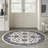 Nourison Essentials Ivory/Blue Indoor/Outdoor Area Rug-382106250