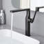 Robinet de lavabo vasque de salle de bain monocorps et monocommande en laiton massif 10 po avec drain-100018787-111906126