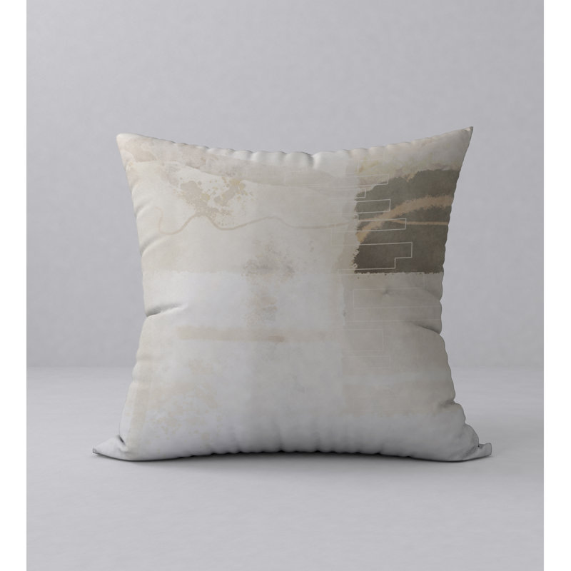 Magnifique housse de coussin décorative carrée/insert, 20 po x 20 po