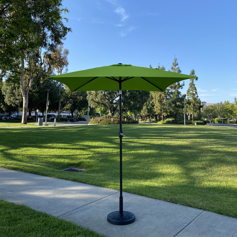 Parasol de marché carré 77,95 po Romeshia, Vert lime