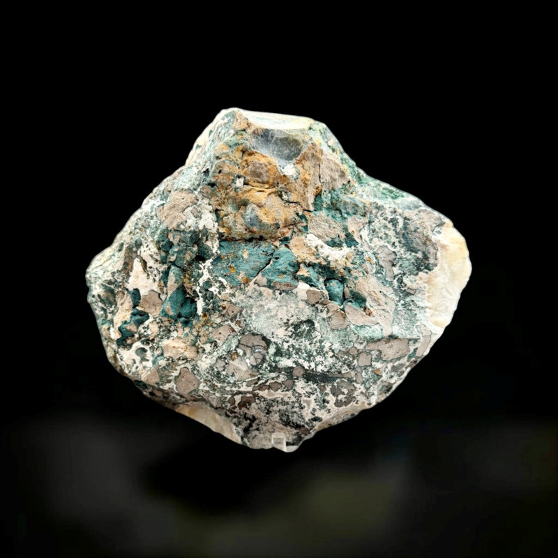 Grappe de cristal de quartz anandalite naturel irisé