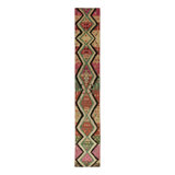 Rug & Kilim’S Moroccan Runner In Multicolor Tribal Geometric Pattern