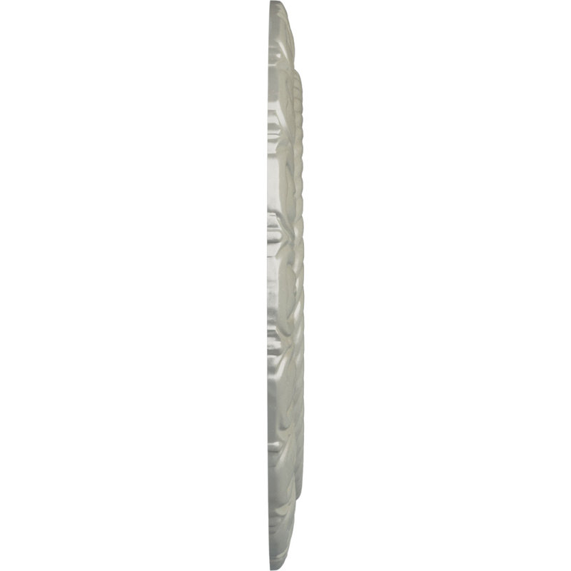 Endurathane Claremont Ceiling Medallion, 9"OD x 4 1/2"ID x 1/2"P (Fits Canopies up to 5 5/8"), Hand-Painted Flash Copper Finish