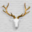Christmas Deer Decorative Accent-44990302