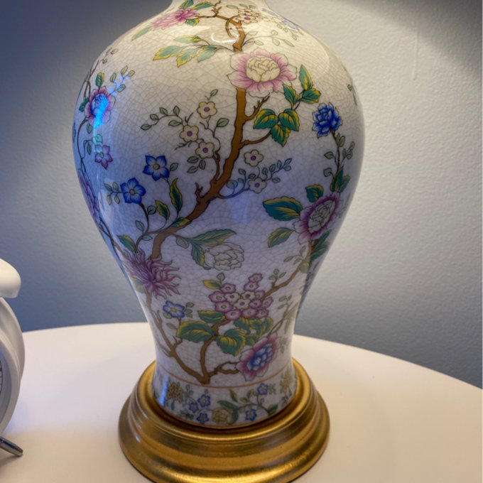 Elem Table Lamp - Gold/Beige/Green/Red