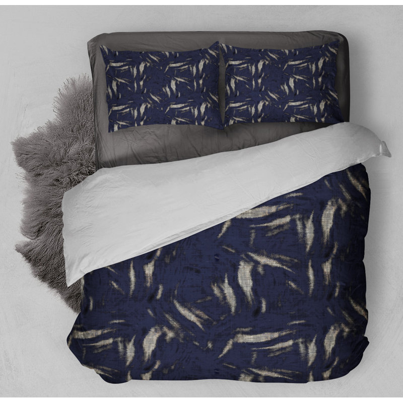 Twill Abstract Duvet Cover, Twin Duvet Cover + 1 Standard Pillowcase