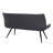 Alonia Polyester Blend Upholstered Bench