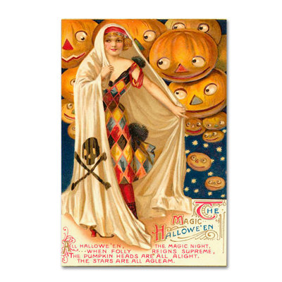 Reproduction d’art sur toile « halloween »