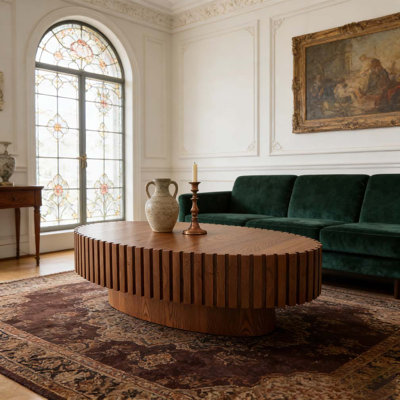 Oval Coffee Table