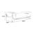 White Upholstered Bench-126430955