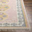 Ferrand Oriental Hand Woven Wool Area Rug in Pink/Yellow/Slate-1383927744