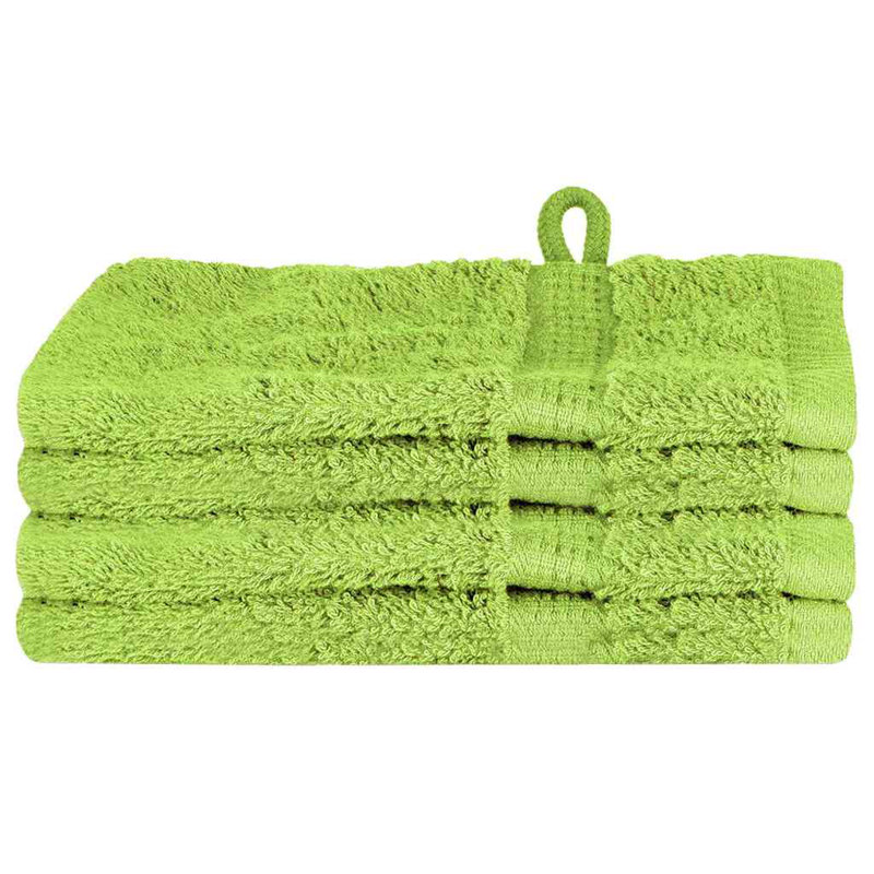 Washcloths Cotton, Apple Green