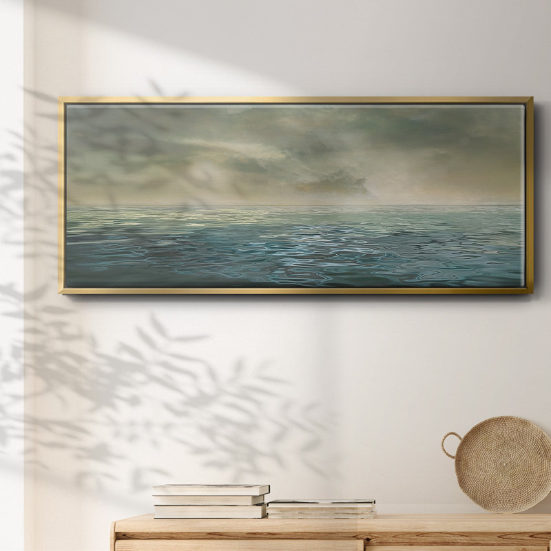 «Foggy Morning» - toile encadrée, H 8 po x l 20 po