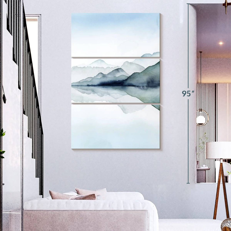 Avery Glacial II, 74" H x 48" W
