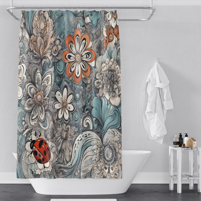 Rideau de douche SH00862, L 70 po x H 72 po
