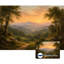 Papier peint adhésif auto-adhésif moderne pour la chambre à coucher Peel and Stick L 100 po x l 144 po avec paysage romantique Rolling Hills Trees
