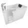 51.5'' x 29.75'' Walk-in Fiberglass Bathtub with Faucet