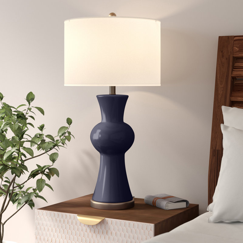 Chanse Table Lamp, Navy