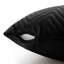 Luxury Chevron Embossed Quilted Pattern Velvet Cushion Cover Set (4-Pack) - Soft Throw Cushion Cover for Home Décor-2081109214