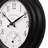 La Crosse Clock 8 in. Colby Indoor/Outdoor Analogue Quartz Wall Clock with Temperature