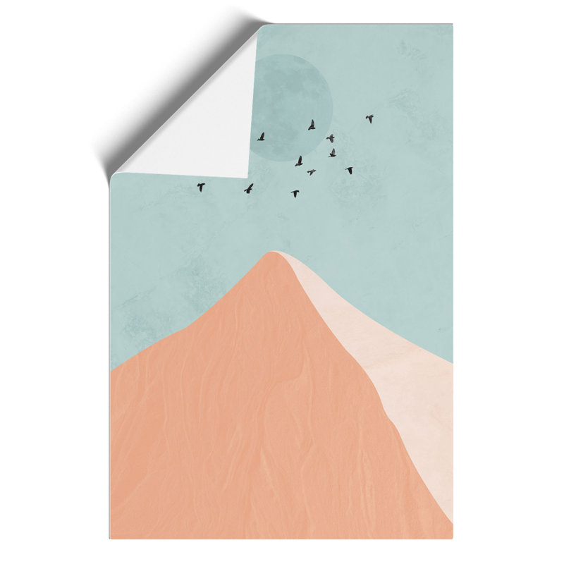 High Noon Mountain - Frameless Print, 30cm H x 21cm W x 0.1cm D