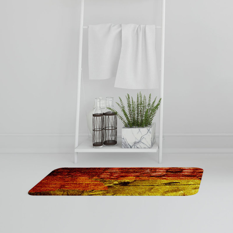 Avaya Memory Foam Non-Slip Bath Mat