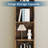 Slim Corner Bookcase, Narrow Tall Bookshelf For Bedroom, Living Room Or Office Storage-997292683-997292679