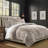 Country Lane Toile Natural Cotton Coverlet Set  8 Piece-109897081