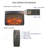 26" Electric Fireplace Insert