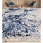 Area Rug in Silver/Blue-2016793027