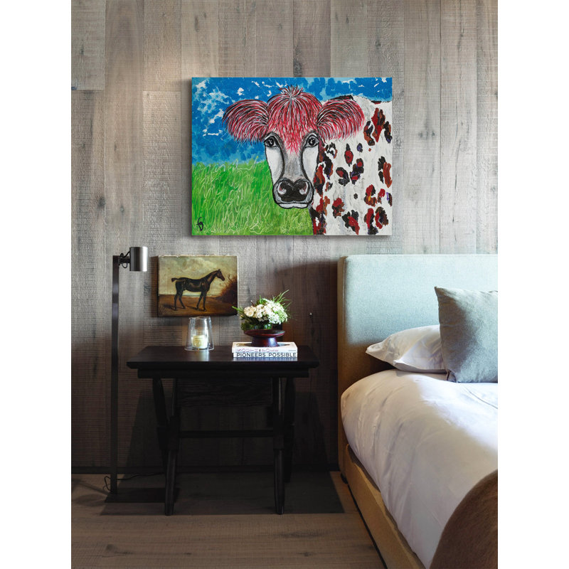 France Gilbert - Wrapped Canvas Painting, 76cm H x 99cm W