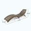 CHAISE EN BOIS PLIABLE Modern - GRIS