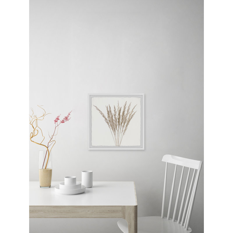 Bunch Of Wheat Grass - Single Picture Frame Painting, 41 cm H x 41 cm W