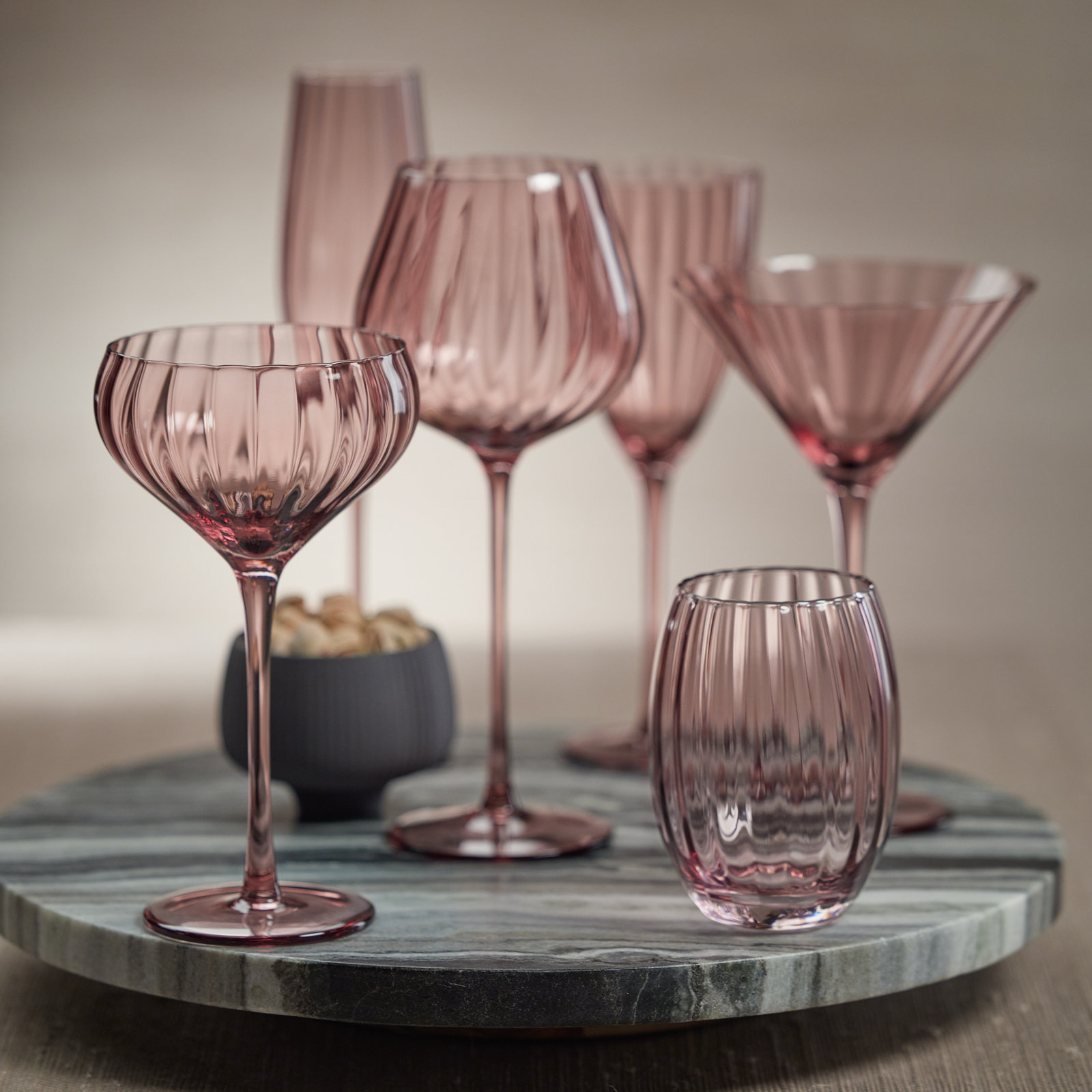 Malden Optic Cocktail Glasses, Set of 4, Wine