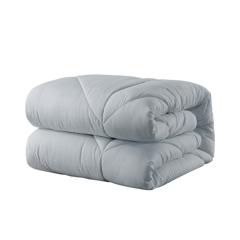 Modern Comforter, Twin, Glacier Gray