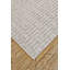 Tapis gris brouillard en soie tissé à la main à motif géométrique Marcia-1693765552