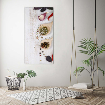 Vegetables And Spices - Wrapped Canvas Print