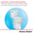 American Standard Cadet 1.6 GPF Round 16.5 Comfort Height Chair Height Floor Mounted Toilet-17520699