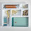 Ensemble de 6 tiroirs en bois Martha Stewart Enzo
