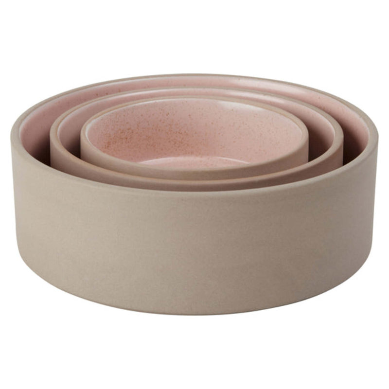 Sia Dog Bowl, Large (2.72"), Rose