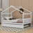 Annais Wooden House Bed with Trundle-958705448-958705453