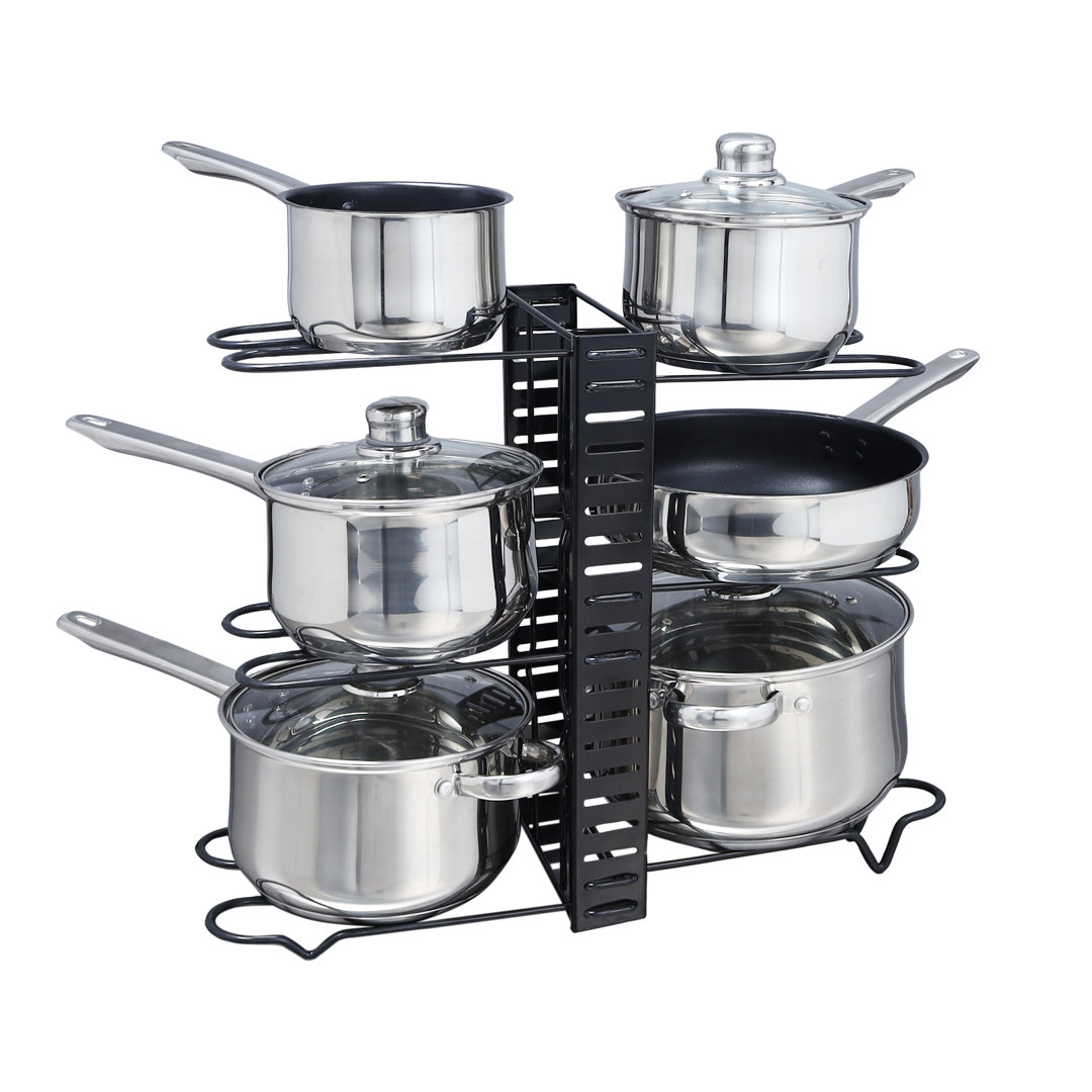 Buckingham 8 Tier Pot & Pan Multi-function Organising Rack