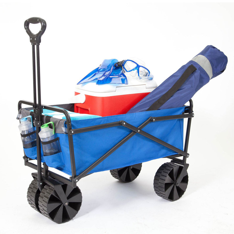 Chariot utilitaire d'extérieur Seina, bleu