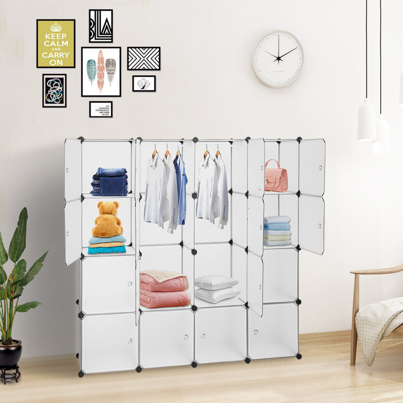 Schrader Plastic Closet System