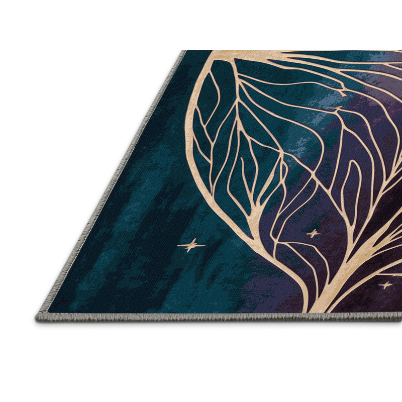 Veil Of Ivy Rug, Square 5'